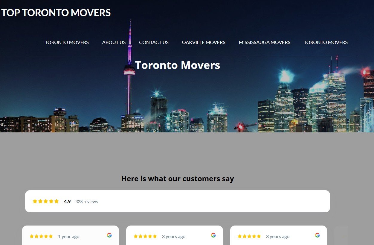Top Toronto Movers